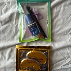 Gold Eye Mask and Beauty Kit